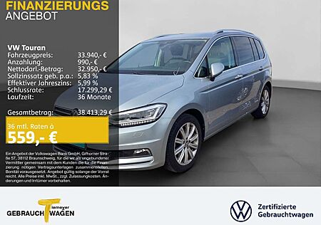 VW Touran Volkswagen 2.0 TDI DSG HIGHLINE 7-SITZE NAVI AHK KAM