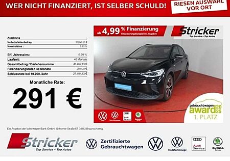 VW ID.4 Volkswagen Pro 4Motion 195/77 291,-ohne Anzahlung Travel IQ.