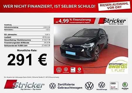 VW ID.4 Volkswagen Pro 4Motion 195/77 291,-ohne Anzahlung Travel IQ.