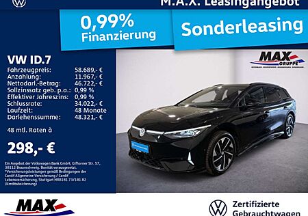 VW ID.7 Volkswagen Tourer GTX 4M IQ.LIGHT+AHK+AR HUD+KAMERA+WP