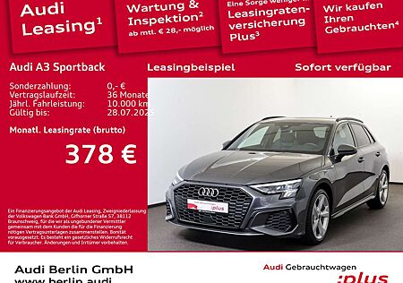 Audi A3 TFSI e S line 40 S tr. NAVI AHK LED