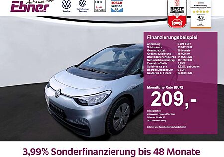 VW ID.3 Volkswagen PRO PERFORMANCE 204PS 62KW/h KAMERA+CCS+LED+NAVI+A