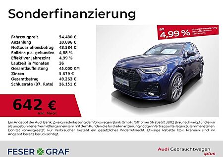 Audi Q3 S line 40 TFSI quattro Stronic Pano AHK PDC