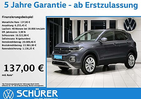 VW T-Cross Volkswagen 1.0TSI Move LED AHK Kamera Navi Carplay Lane+Li...