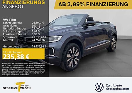 VW T-Roc Volkswagen Cabrio 1.0 TSI GOAL LED+ NAVI KAMERA LM17