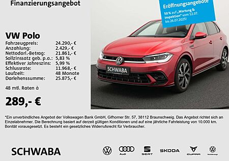VW Polo Volkswagen R-Line 1.0 TSI DSG IQ.LIGHT*VIRTUAL*ACC*17"