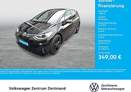 VW ID.3 Volkswagen GTX PERFORMANCE WÄRMEPUMPE 360°CAM ACC LM20