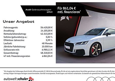 Audi TT RS Coupe 2.5 TFSI quattro 280km/h B&O Navi Matrix-LE