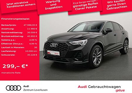 Audi Q3 Sportback S line S-TRON PANO AHK LEDER ACC