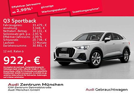 Audi Q3 45 TFSI e S tronic Virtual+/Navi+/P