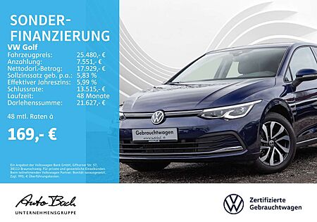 VW Golf Volkswagen VIII 1.5 eTSI "ACTIVE" DSG Navi LED ACC Dig