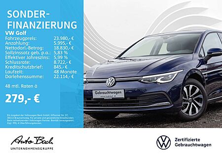 VW Golf Volkswagen VIII 1.5 eTSI "ACTIVE" DSG Navi LED ACC Dig