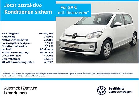 VW Up Volkswagen ! 1.0 PORT NAVI KAMERA SHZ PDC KLIMA