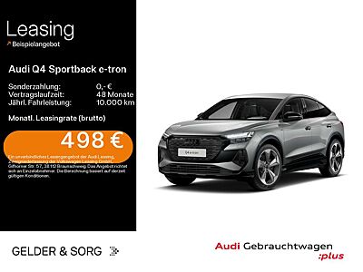 Audi Q4 e-tron Q4 Sportback 45 e-tron S line 548km/WLTP*schwarz