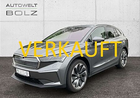 Skoda Enyaq Suite 80 HUD AHK Navi Leder 360 Kamera Wärmepumpe
