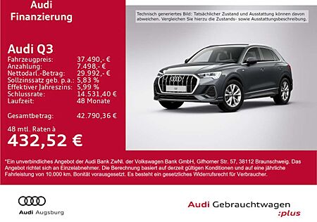 Audi Q3 2x S line 40 TFSI quattro *ACC*AHK*LED*18''*
