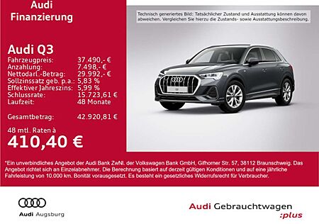 Audi Q3 2x S line 40 TFSI quattro *ACC*AHK*LED*18''*