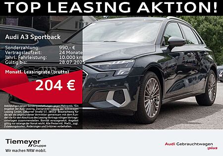 Audi A3 30 TFSI ADVANCED LEDER LED NAVI ASS