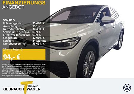 VW ID.5 Volkswagen PRO UPE66 LM20 AHK KAMERA NAVI