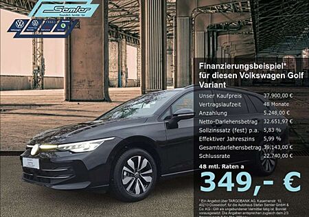 VW Golf Variant Volkswagen GOAL 1.5eTSI DSG AHK 360° NAVI LED