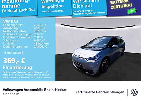 VW ID.3 Volkswagen Pro Performance Max 150kW Navi Pano LED uvm