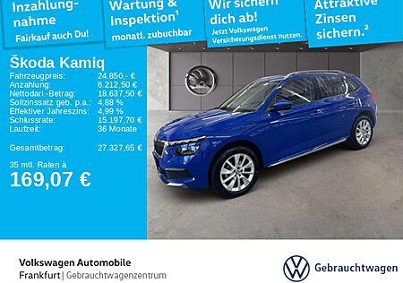 Skoda Kamiq 1.5 TSI DSG Style AHK Sitzheizug Spurhalte