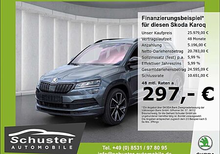 Skoda Karoq SPORTLINE 4x4 2.0TDI*DSG AHK Panodach 19*