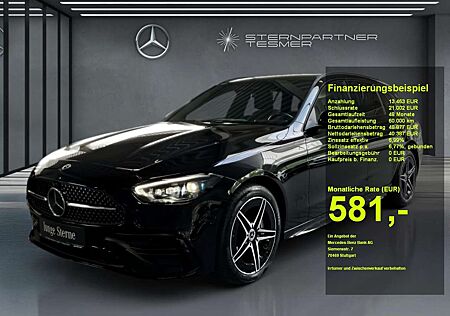 Mercedes-Benz C 300 de 4M T AMG HUD AHK Pano. 360° Burm. Memor
