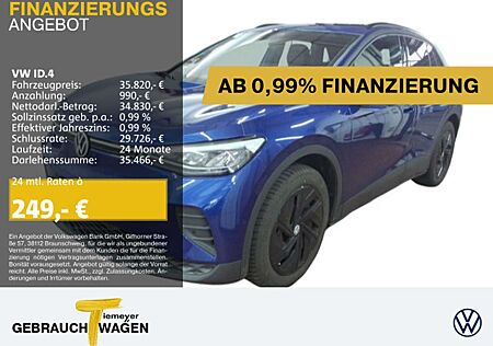 VW ID.4 Volkswagen PRO 286PS WÄRMEPUMPE SITZHZ KAMERA LM19