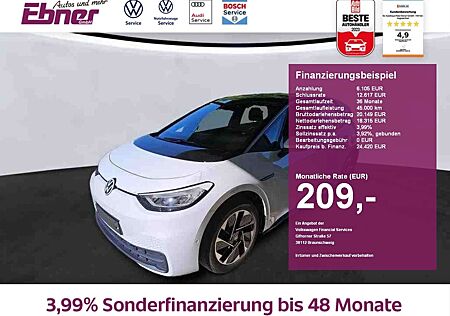 VW ID.3 Volkswagen STYLE PLUS 62KW/h 204PS MEMORY+KAMERA+ACC+KEYLESS+