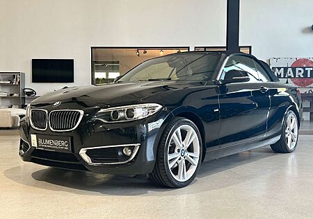 BMW 218 d Cabrio Luxury Line *Leder,Navi,PDC,Xenon*