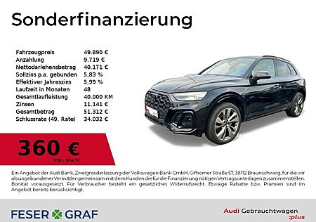 Audi Q5 S line 40TDI quattro S tronic Matrix/360°Cam/Navi+