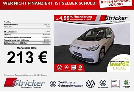 VW ID.3 Volkswagen Pure Performance 110/45 213,-ohne Anzahlung Navi