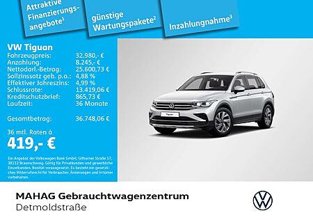 VW Tiguan Volkswagen Elegance 1.5 TSI AHK LED-Matrix Navi DigC