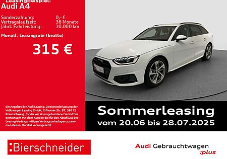 Audi A4 Av 30 TDI advanced Black 18 AHK LED VC 5J.GAR