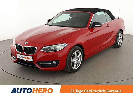BMW 220i 220 Sport Line*NAVI*TEMPO*PDC*SHZ*ALU*KLIMA*