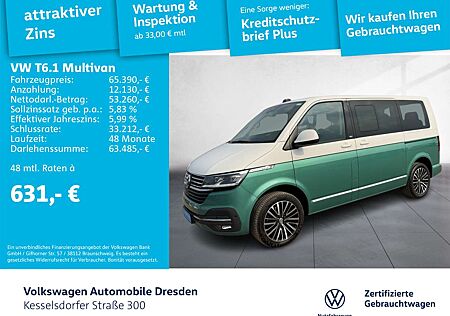 VW T6 Volkswagen .1 Multivan 2.0 TDI DSG 4M AHZV Kamera LED Nav