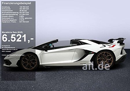 Lamborghini Aventador SVJ Garantie 1of 800 Roadster