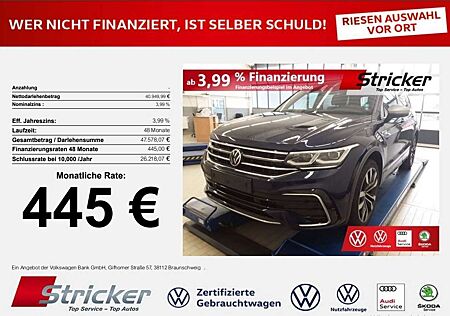 VW Tiguan Allspace Volkswagen R-Line 2.0TDI DSG 4M 445,-ohne Anzahlung 7-Sitzer