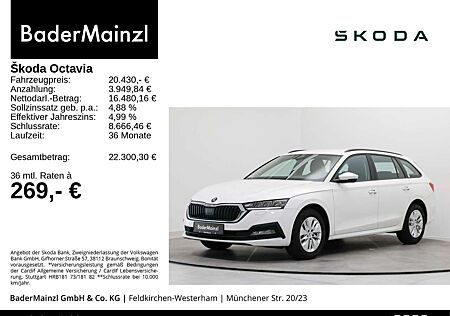 Skoda Octavia Combi 2.0 TDI DSG Ambition LED Navi SHZ