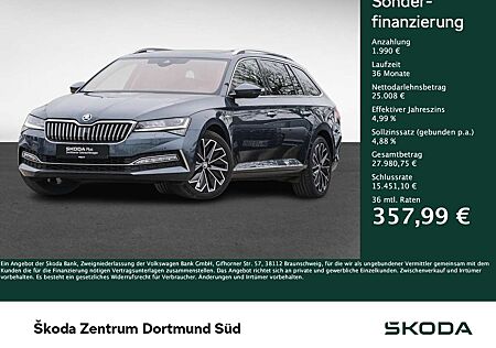 Skoda Superb Combi 2.0 L&K LEDER PANO AHK CAM LM18 NAVI