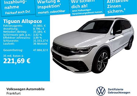 VW Tiguan Allspace Volkswagen 2.0 TDI DSG 4Motion R-Line