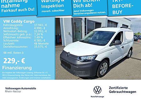 VW Caddy Volkswagen 2.0 TDI EcoProfi Klima PDC 1. Hd.