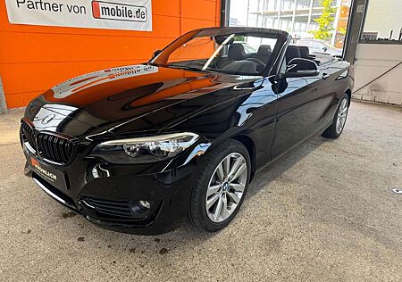 BMW 218 i Cabrio Advantage Automatik Open Air Paket