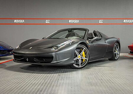 Ferrari 458 Spider Grigio Silverstone AFS JBL LIFT SEATS