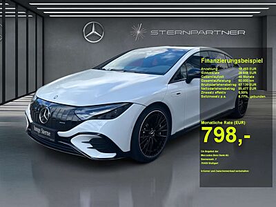 Mercedes-Benz EQE 43 4M AMG Night, Pano, HuD, Burm., HAL, 360°