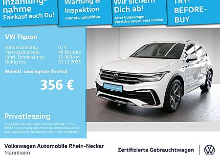 VW Tiguan Volkswagen 1.5 TSI R-Line DSG App-Connect PDC Matrix