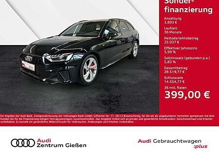 Audi A4 Avant 40 TDI S-tronic S line Black Matrix-LED Navi