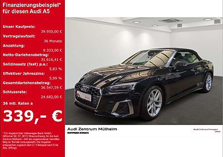 Audi A5 Cabriolet 45 TFSI quattro S line Navi virtual