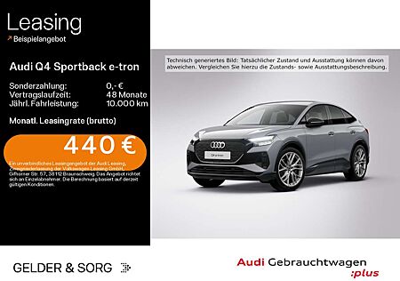 Audi Q4 e-tron Q4 Sportback 45 e-tron qu. S line 0,25%*AHK*HuD